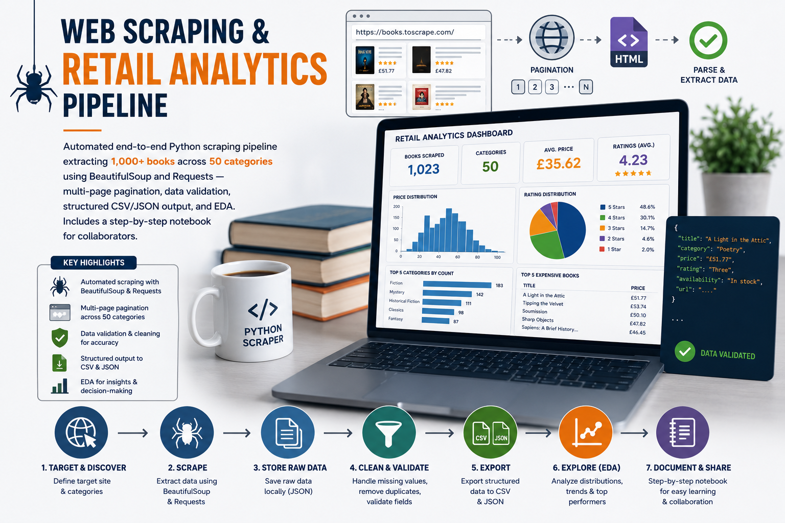 Web Scraping Retail Analytics